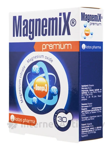 Magnemix Premium, 30 kapsulas | internetaptieka.lv