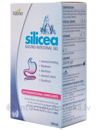 Silicea Gastro geel, 200 ml | internetaptieka.lv