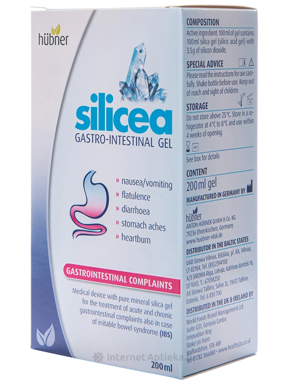 Silicea Gastro гель, 200 мл | internetaptieka.lv
