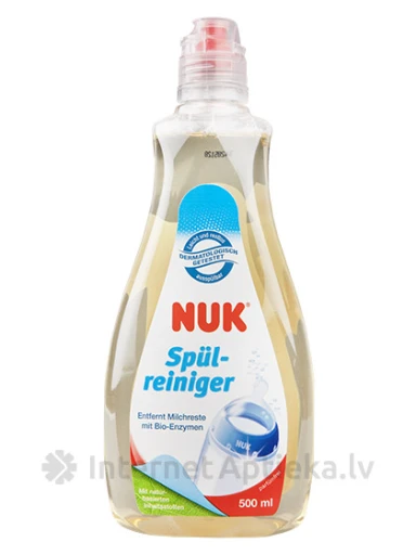 Nuk средство для мытья бутылочек и сосок-пустышек, 500 мл | internetaptieka.lv