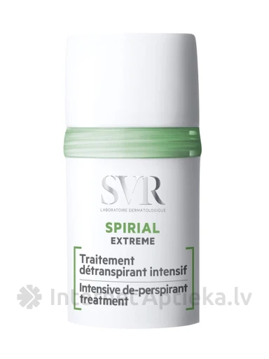 SVR Spirial Rool Extreme Дезодорант-антиперспирант, 20 мл | internetaptieka.lv
