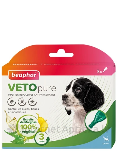 Beaphar Капли против блох, клещей и комаров для щенков, 3 шт. | internetaptieka.lv