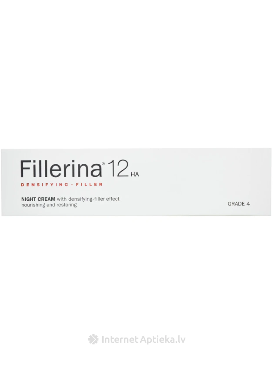 FILLERINA 12HA ночной крем Интенсивность 4, 50 мл | internetaptieka.lv
