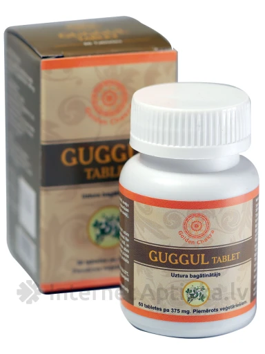 Golden Chakra Guggul, 60 таблеток | internetaptieka.lv