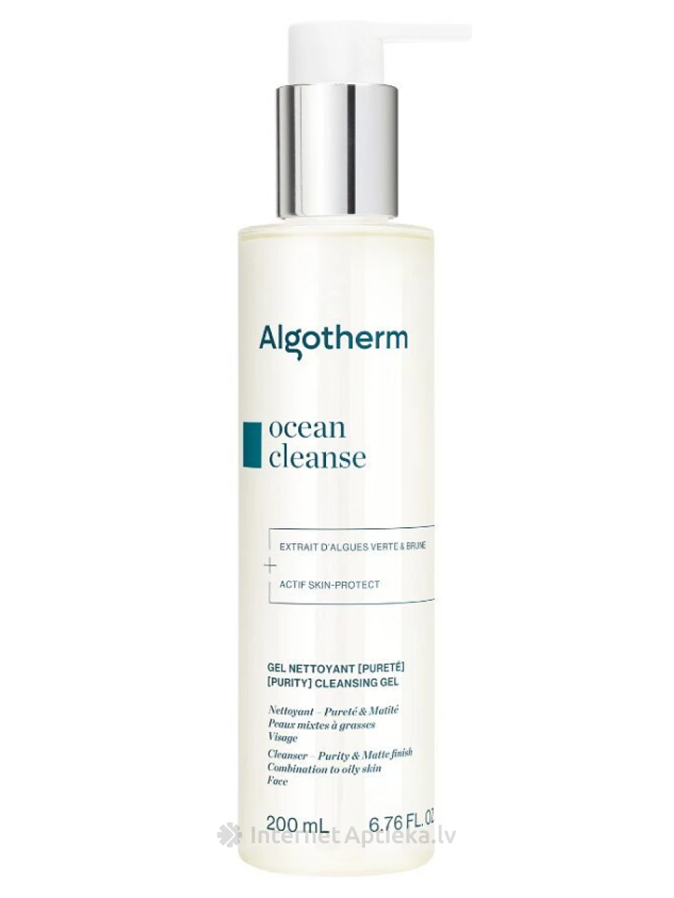 Algotherm OCEAN LIFE CLEANSE puhastav geel, 200 ml | internetaptieka.lv