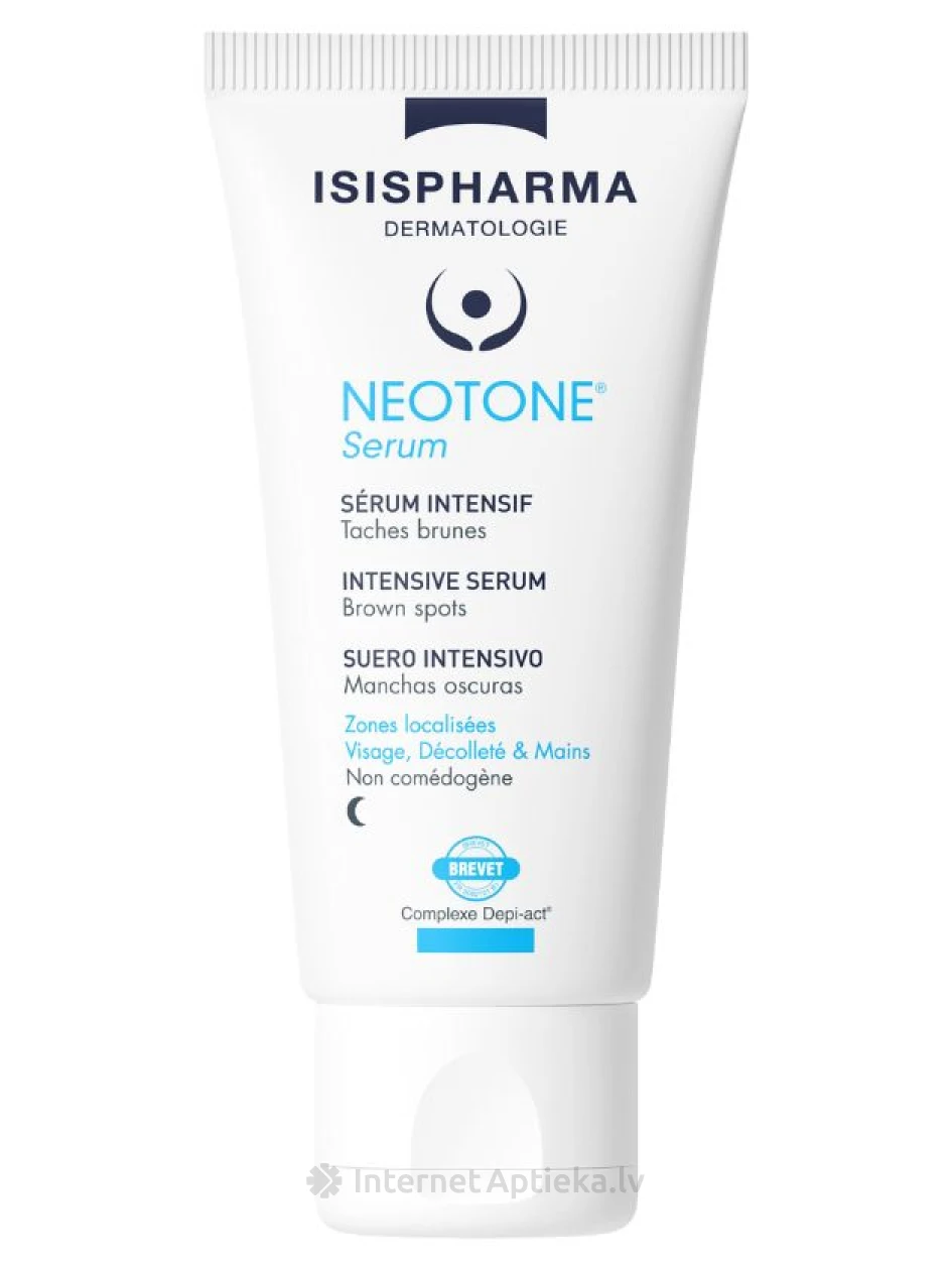 Сыворотка для лечения пигментных пятен  Isispharma Neotone Serum, 30 мл | internetaptieka.lv