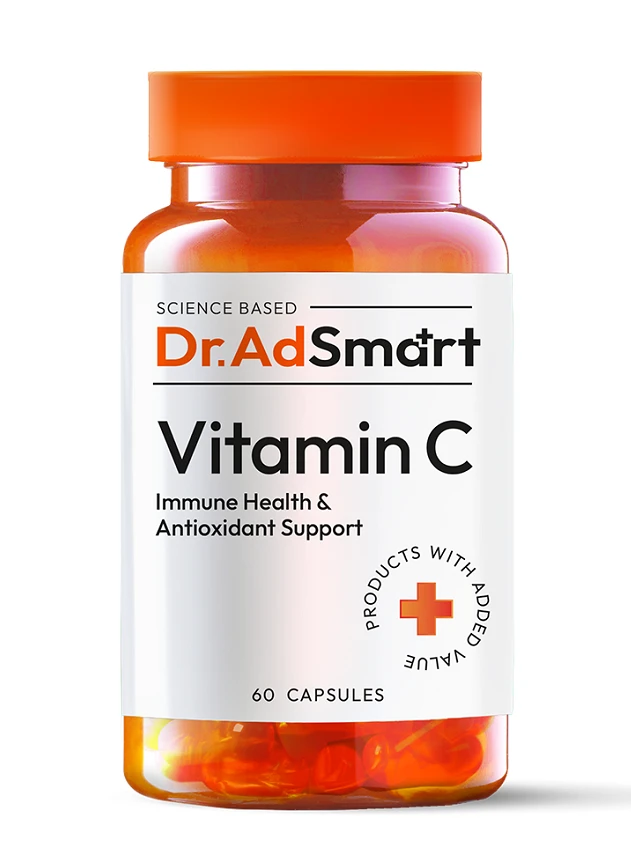 Dr.AD Smart Vitamin C kapsulas, 60 gab.