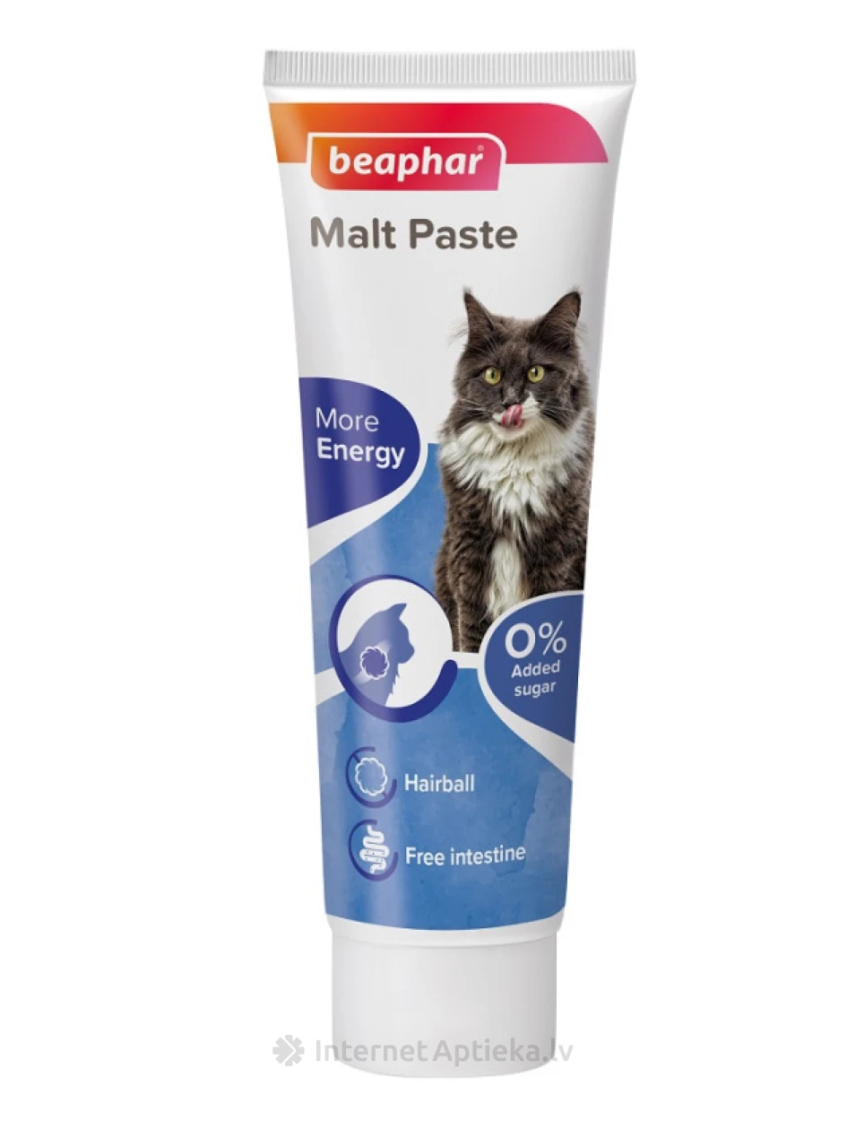 Beaphar Malt-Paste Вкусная и полезная паста, 25 г | internetaptieka.lv