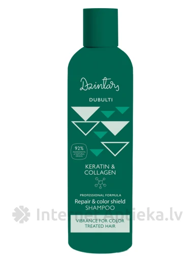 Dzintars Шампунь для окрашенных и осветленных волос Дубулты, 300 мл | internetaptieka.lv