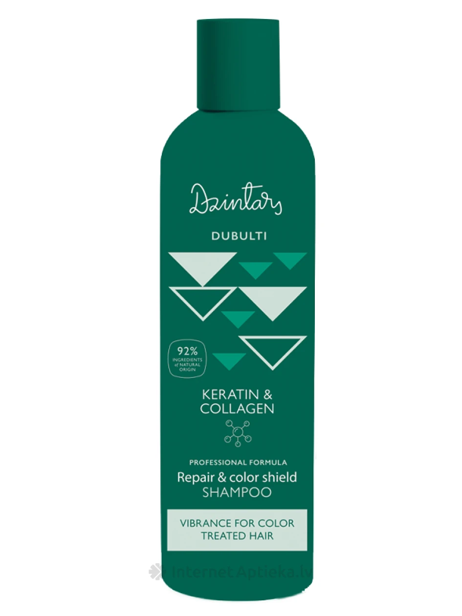 Dzintars Шампунь для окрашенных и осветленных волос Дубулты, 300 мл | internetaptieka.lv