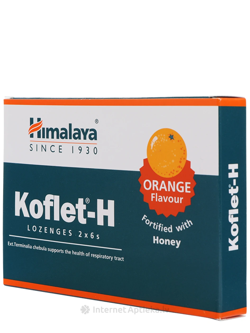 Apelsini ja mee maitsega Koflet-H pulgakommid, 12 tk. | internetaptieka.lv