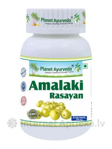 Planet Ayurveda® Амалаки Расаян Organic, 60 капсул | internetaptieka.lv