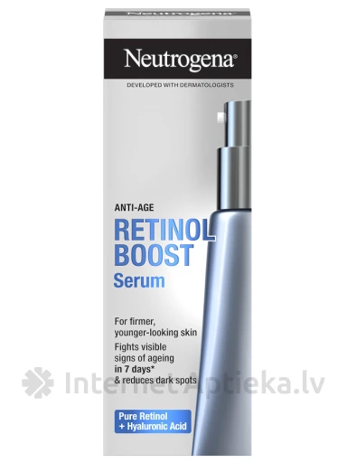 NEUTROGENA Retinol Boost viegls serums sejai, 30 ml | internetaptieka.lv