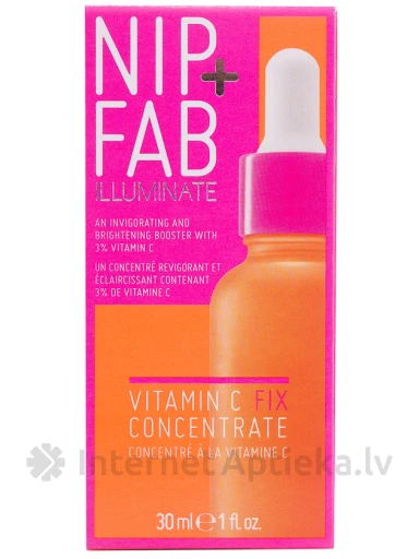 NIP+FAB Vit C vitamiin C kontsentraat, 30 ml | internetaptieka.lv