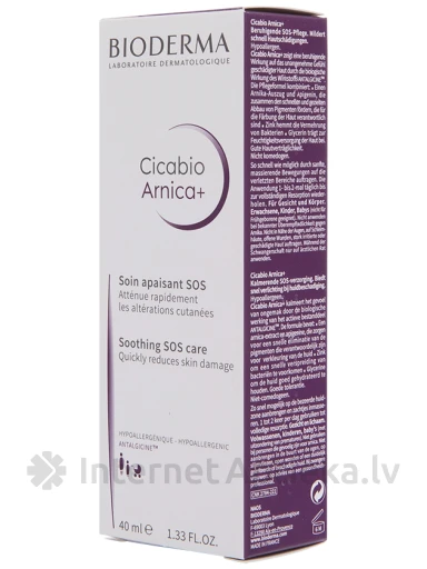 Bioderma Cicabio Arnika + krēms, 40 ml | internetaptieka.lv