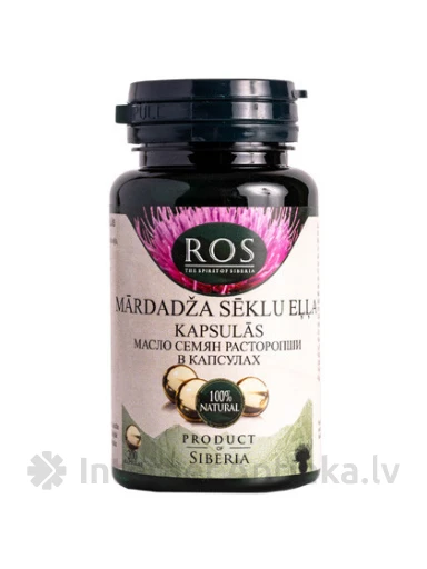Mārdadža sēklu eļļa 300 mg, 200 kapsulas | internetaptieka.lv