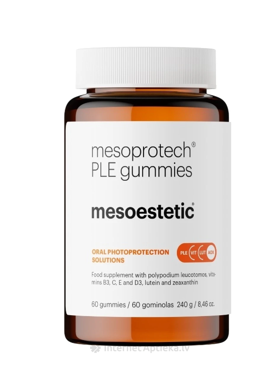 Mesoprotech® PLE gummies mesoestetic®, 60 pastilas | internetaptieka.lv