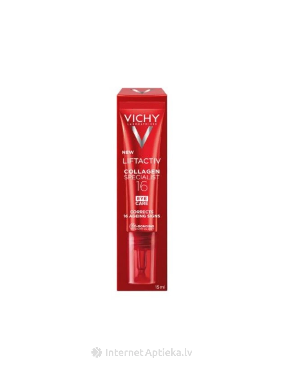Vichy Liftactiv Collagen Specialist крем для кожи вокруг глаз, 15 мл | internetaptieka.lv