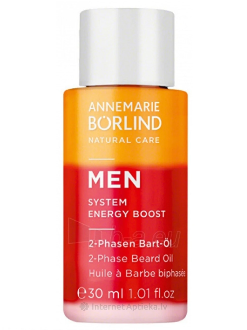 Annemarie Borlind Men System Energy Boost 2-faasiline habemeõli, 30 ml | internetaptieka.lv