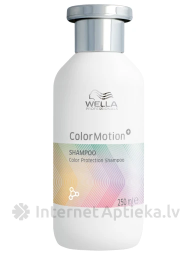 Wella Professionals ColorMotion+ šampoon värvitud juuste kaitseks, 250 ml | internetaptieka.lv
