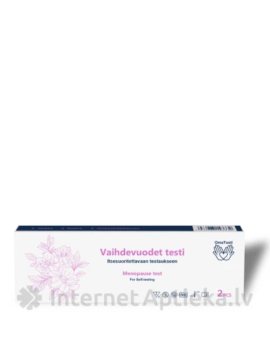 OmaTesti FSH ātrās noteikšanas tests Midstream (Urīns), 1 gb. | internetaptieka.lv