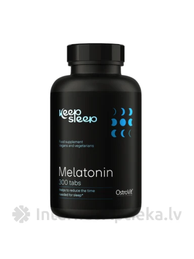 Ostrovit keep sleep melatonin tabletes, 300 gb. | internetaptieka.lv
