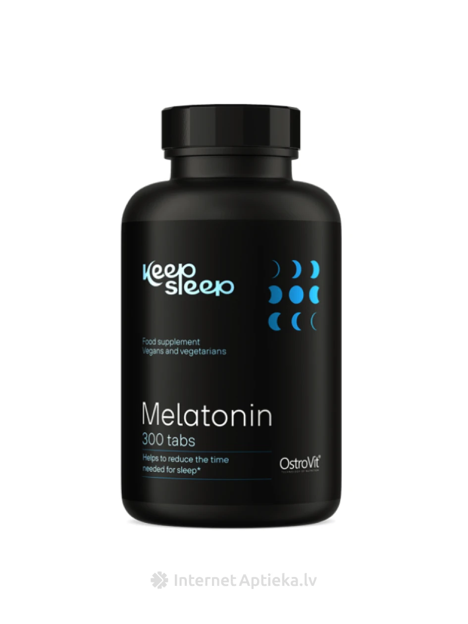 Ostrovit keep sleep melatonin tabletes, 300 gb. | internetaptieka.lv