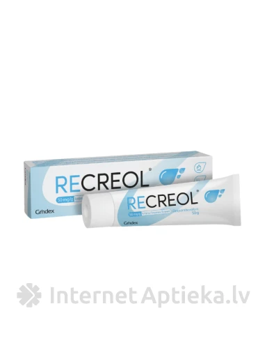 Recreol 5% krēms, 50 g | internetaptieka.lv