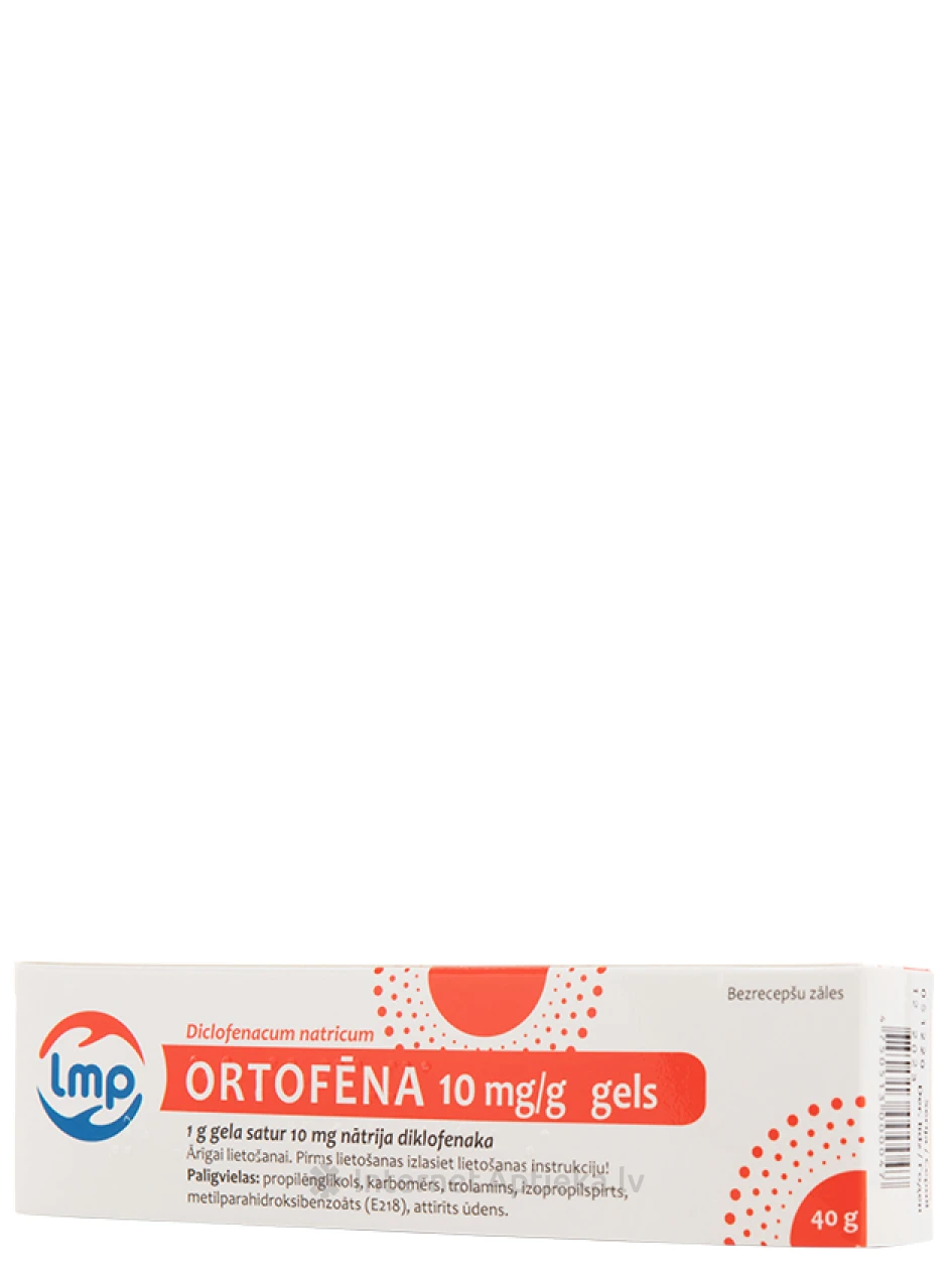 Ortofēna gels 10mg/g, 40 g | internetaptieka.lv