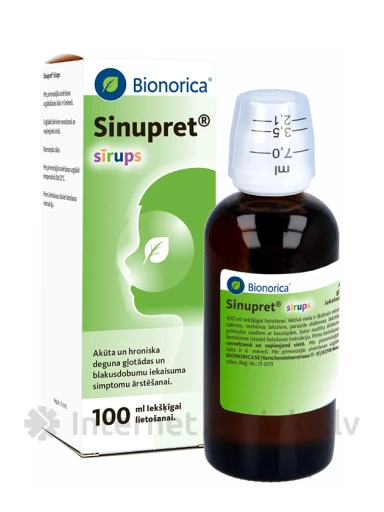 Sinupret siirup, 100 ml | internetaptieka.lv