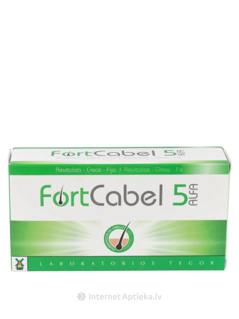 Tegor FortCabel 5 alfa, 60 kapslit | internetaptieka.lv
