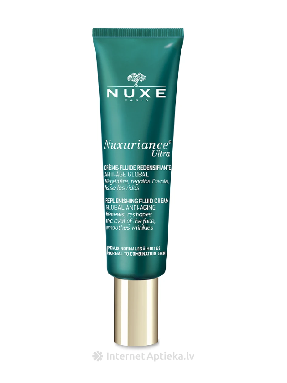 Nuxuriance Ultra Replenishing универсальный антивозрастной жидкий крем для нормальной и комбинированной кожи, 50 мл | internetaptieka.lv