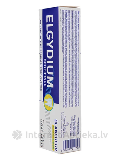 Elgydium Whitening Cool Lemon hambapasta valgendav, sidrun, 75 ml | internetaptieka.lv