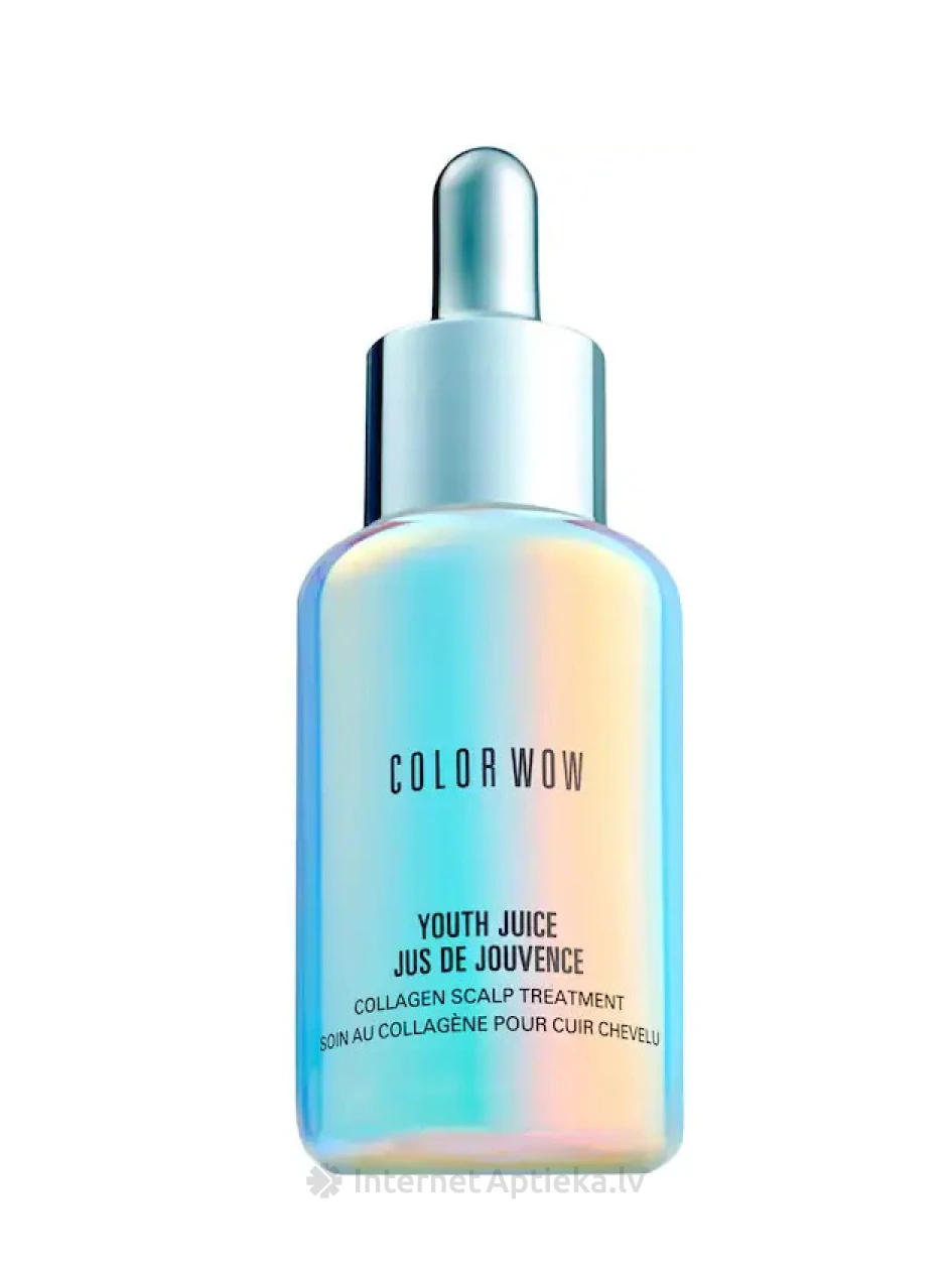 COLOR WOW youth juice collagen Средтсво для роста волос, 50 мл | internetaptieka.lv