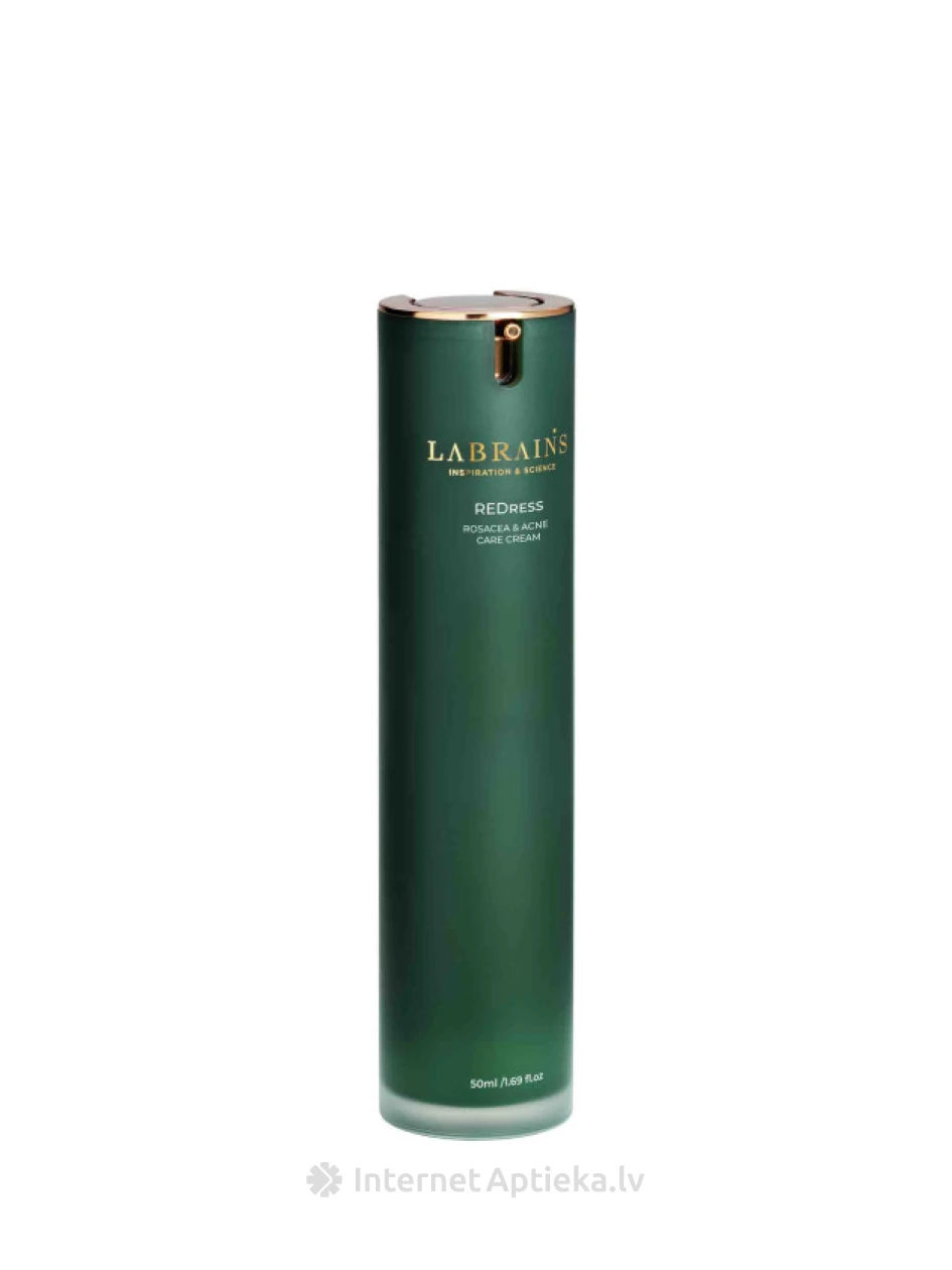 LABRAINS Rosacea and acne care kreem rosaatseast ja aknest kahjustatud nahale, 50 ml | internetaptieka.lv