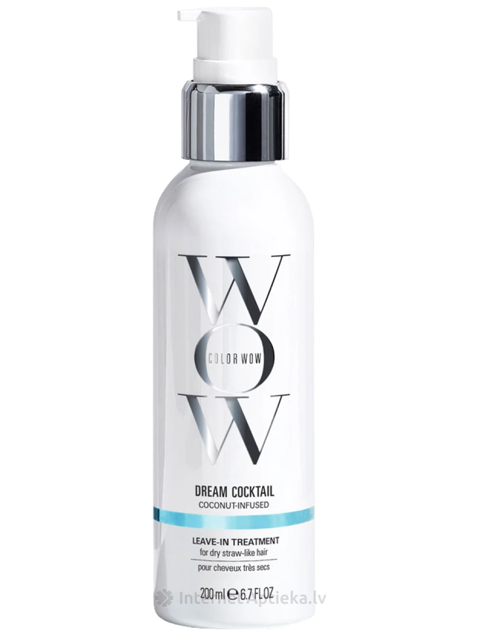 COLOR WOW coconut coctail bionic tonic leave-in Unistuste kokteil juustele kookosega, 200 ml | internetaptieka.lv