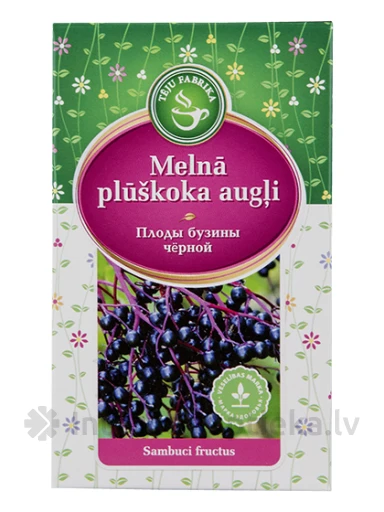 Tēja Melnā plūškoka ogas, 100 g | internetaptieka.lv