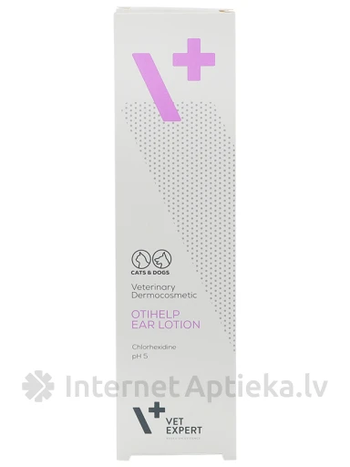 VetExpert Otihelp ausu losjons suņiem un kaķiem, 75 ml | internetaptieka.lv