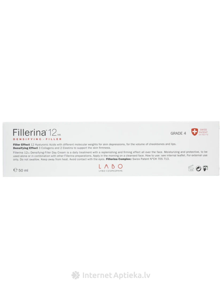 FILLERINA 12HA dienas krēms Intensitāte 4, 50 ml | internetaptieka.lv