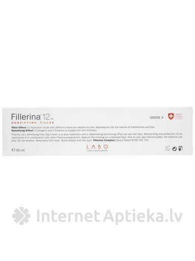 FILLERINA 12HA дневной крем, Интенсивность 4, 50 мл | internetaptieka.lv