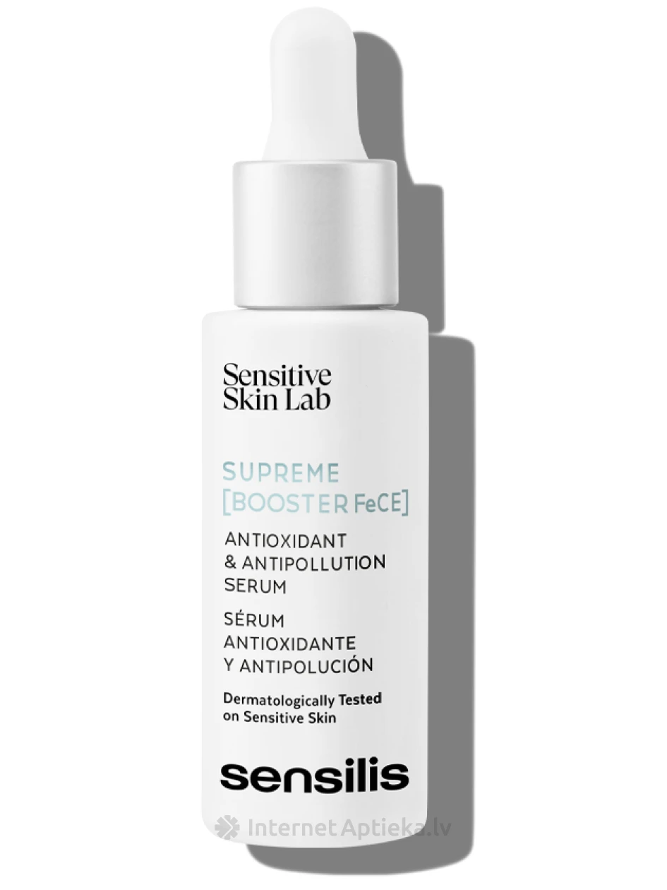 SENSILIS Supreme [BOOSTER FeCE] antioksidanta serums, 30 ml | internetaptieka.lv