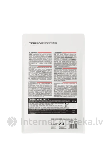 OstroVit 100% Creatine Monohydrate Watermelon Pulveris, 1000 g | internetaptieka.lv