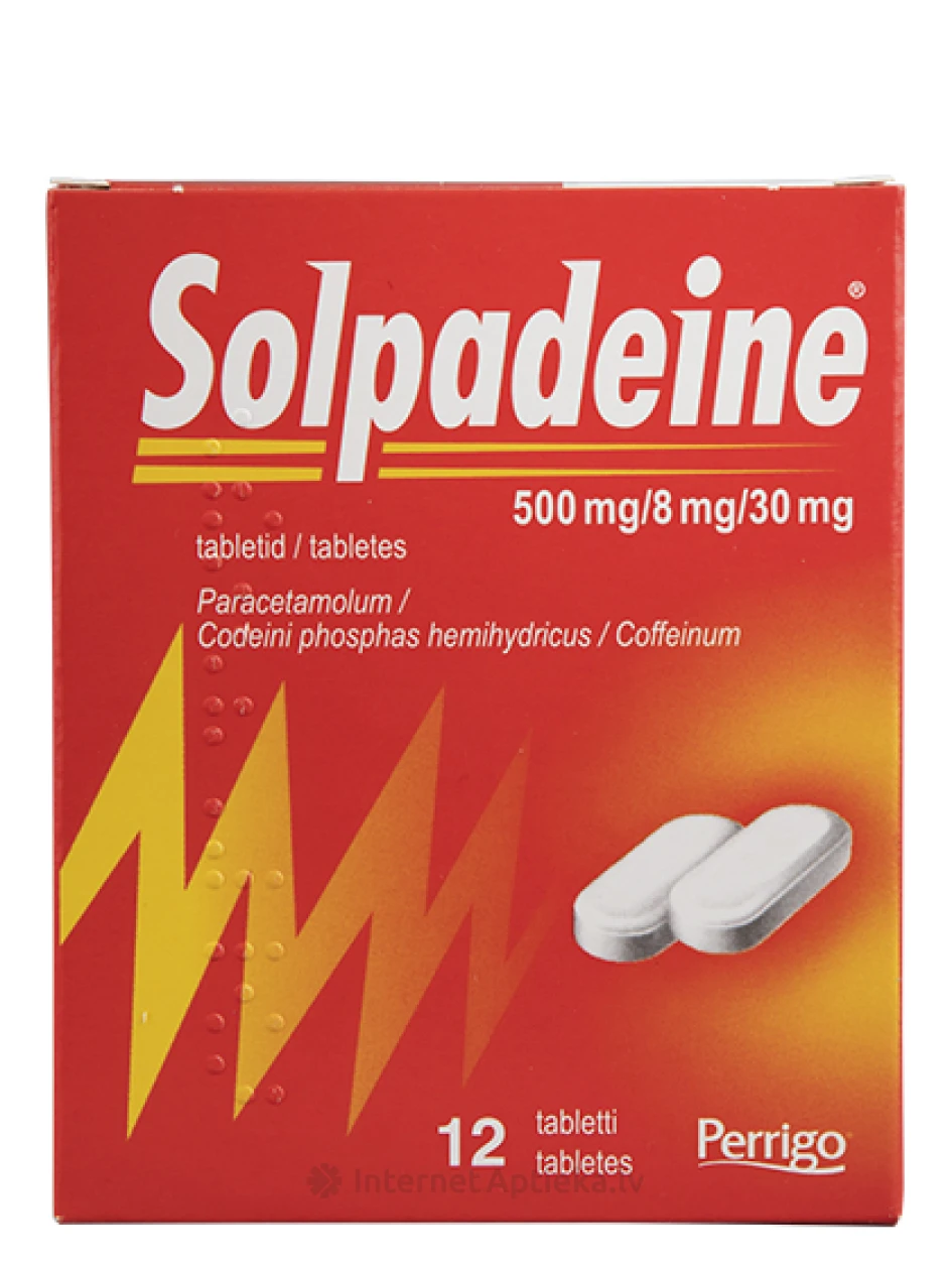 Solpadeine, 12 таблеток - InternetAptieka.lv