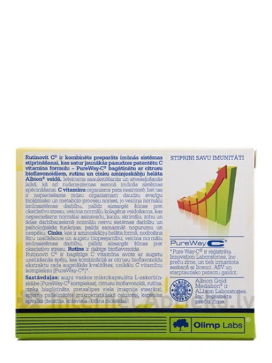 Olimp Labs Rutinovit C, 30 kapsulas | internetaptieka.lv