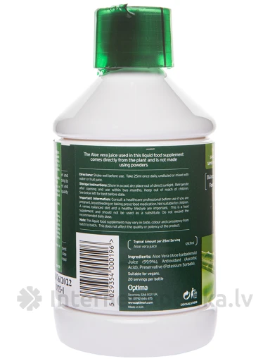 Aloe Vera (alveja) sula, 500 ml | internetaptieka.lv