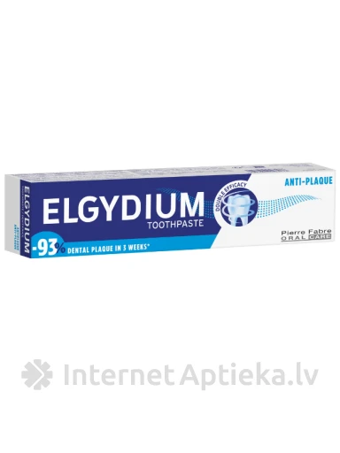 Elgydium Antiplaque Zobu pasta, 75 ml | internetaptieka.lv