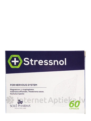 Stressnol, 60 капсул | internetaptieka.lv