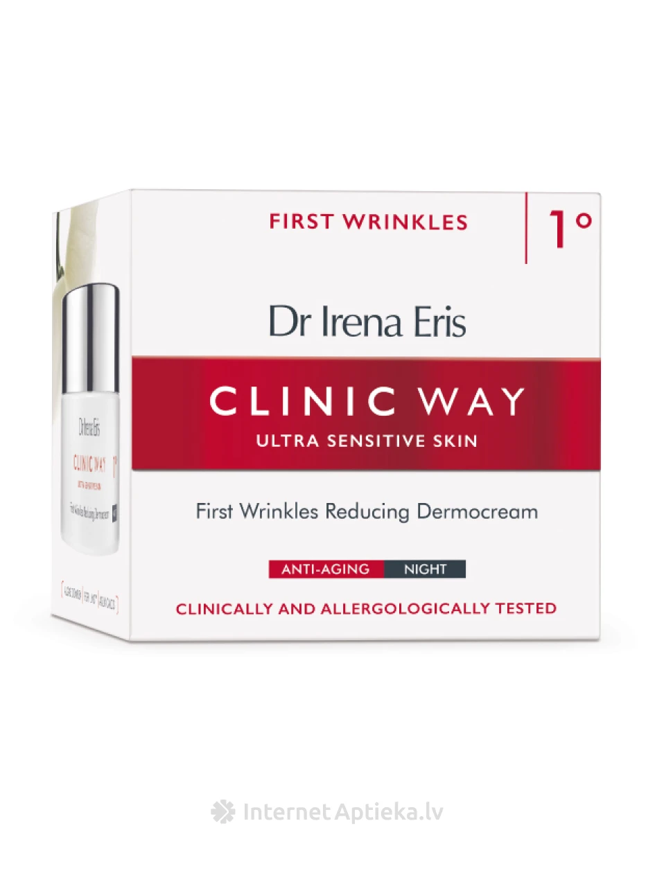 Clinic Way kortsudevastane öökreem, 50 ml | internetaptieka.lv