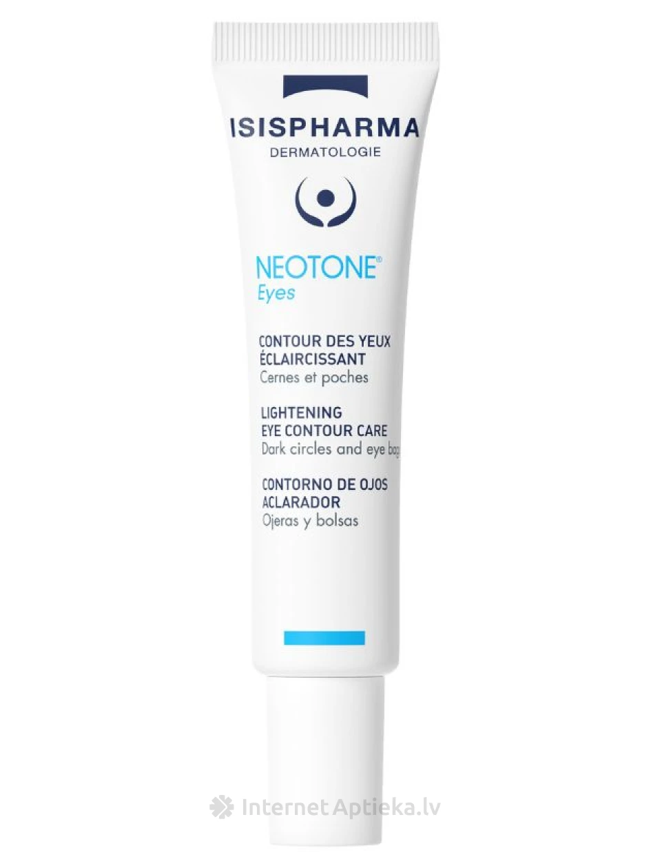 Средство для участка вокруг глаз  Isispharma Neotone Eyes с эффектом отбеливания, 15 мл | internetaptieka.lv