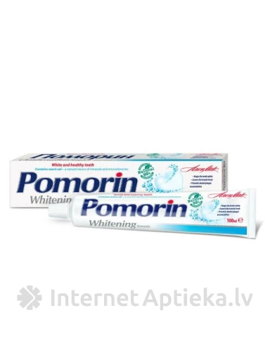 Pomorin Whitening Formula zobu pasta, 100 ml | internetaptieka.lv